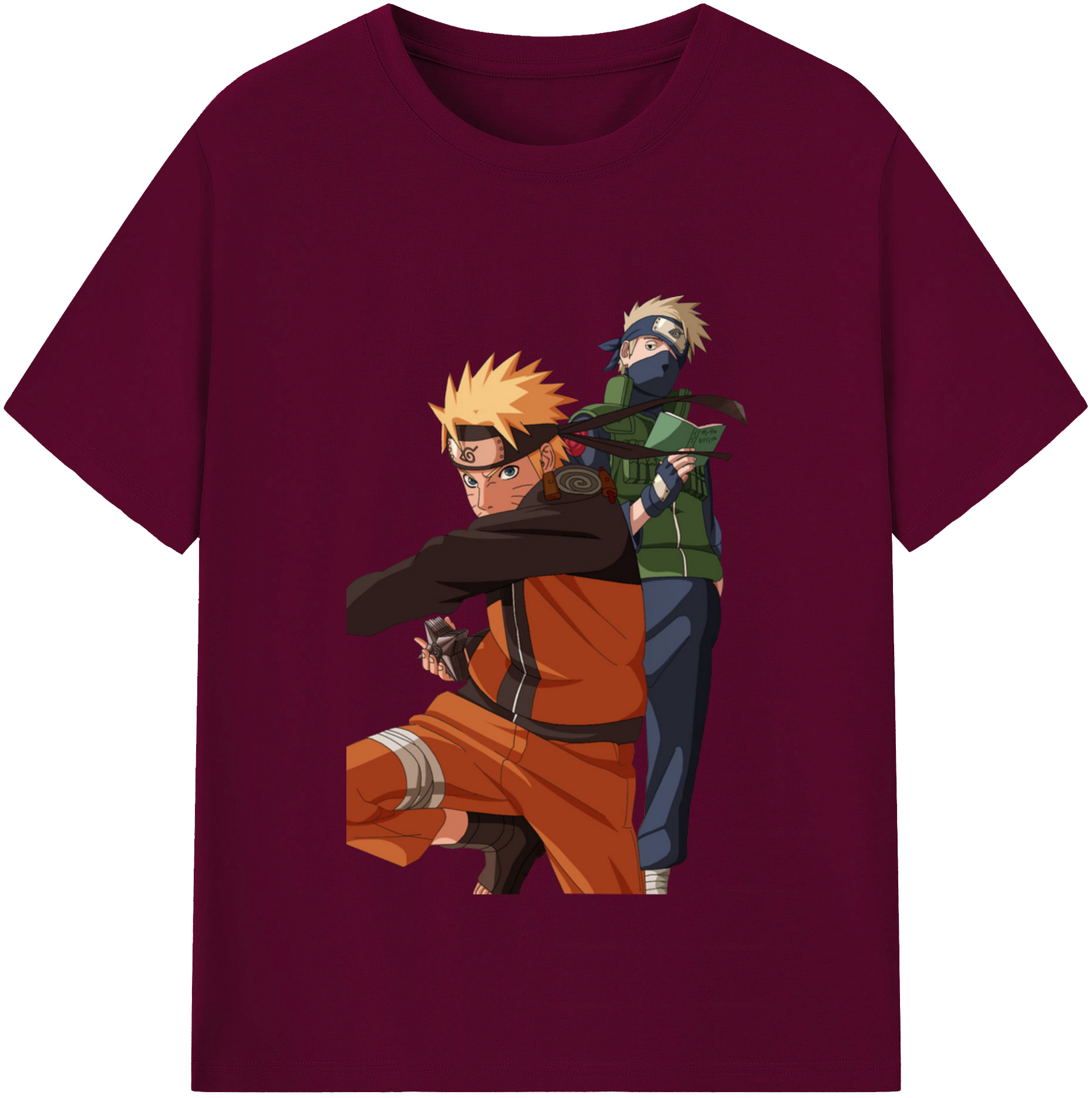 （画像用） NARUTO -ナルト- うずまき ナルト Uzumaki Naruto レディースカジュアルプリントTシャツ（綿100％）